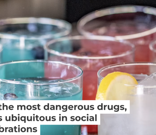 Alcohol is woven into the thread of American life, from work events to major holidays and everything in between. TravisLincoln/iStock via Getty Images Plus